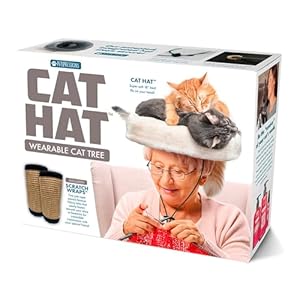 Cat Hat Prank Gift Box – Funny Gag Gift Box for Cat Lovers, Birthdays, Holidays & White Elephant – Realistic Joke Packaging, As Seen on Shark Tank (Empty Box)