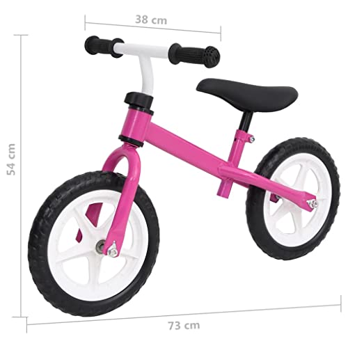 INLIFE Laufrad 9,5 Zoll Räder Rosa,3 KG,93190 – Bild 8
