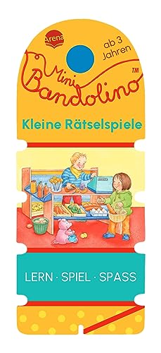Mini Bandolino. Kleine Rätselspiele: Lernspiel mit Lösungskontrolle für Kinder ab 3 Jahren
