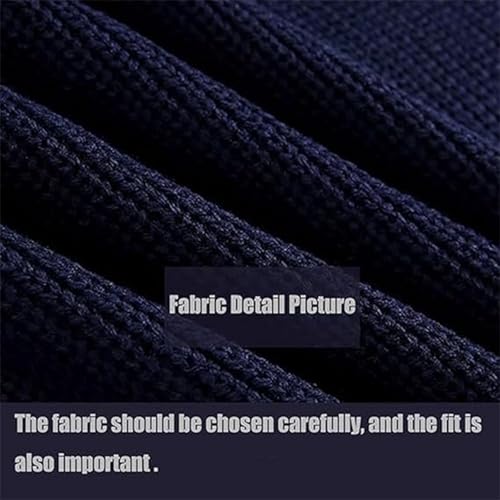 Men's Quarter Zip Sweaters,Slim Fit Long Sleeve Pullover Sweater,Fall Winter Knit Pullovers,Classic and Versatile4