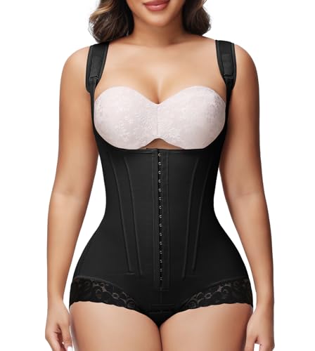 SHAPSHE Fajas Colombianas Moldeadoras Postpartum Stage 2/3 Body Shaper Tummy Control Shapewear for Women with 8 Bones