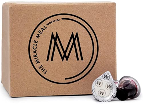 The Miracle Meal Pre-filled Communion Cups and Wafer Set - Box of 100 - with 100% Trusted Concord Grape Juice & Wafer - Made in the USA - Premium Quality Guaranteed