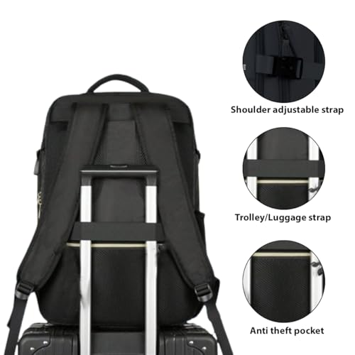Image of Impulse Commuter elite 40L Unisex Water Resistant Travel Laptop Backpack with USB Charging Port /Office Bag /School Bag /College Bag /Business Bag Fits Up to 16 Inch Laptop with 1 Year Warranty