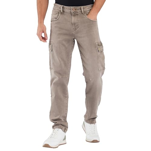 Image of Spykar Men's Rover Regular Fit Mid Rise Casual Jeans