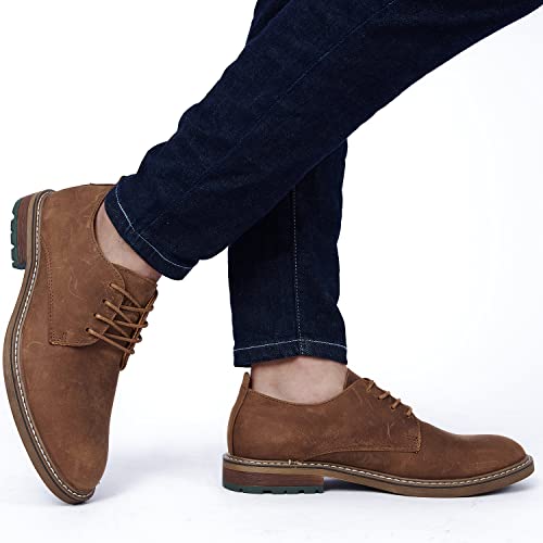 Image of Arkbird Mens Dress Shoes, Lace Up Leather Oxford