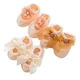 BIISDOST Sockenschuhe Baby MäDchen Junge Kleinkind Schuhe rutschfeste Babyschuhe Flach Rutsch Baby Schuhe Krabbelschuhe Baby BabyStiefel Winter Socken Baby Schuhe