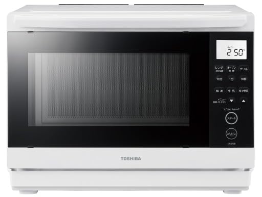 Amazon | ER-D70B-W ホワイト 石窯ドーム オーブンレンジ 26L | 東芝 