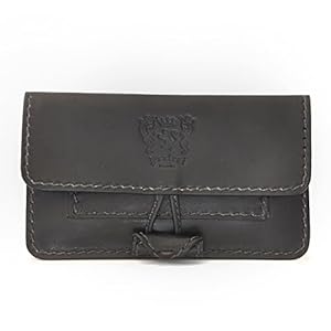 Pratesi Leather, Accessory Tabacco Holder in cow leather – Bruce Black