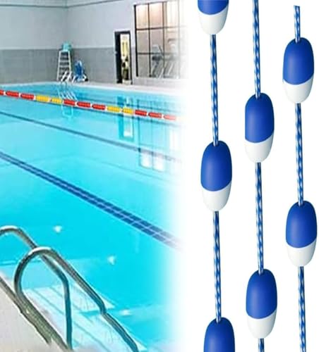 Corde de sécurité flottante et ligne de couloir pour piscine de club