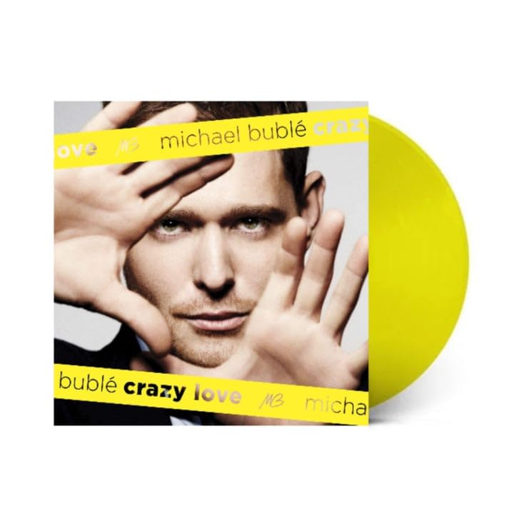 Michael Buble Crazy Love Yellow Vinyl Record LP