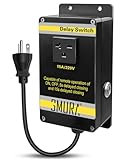 220V Soft Start Switch Outlet 1800W 60Hz 15A for Table Saw Dust Collector Power Tools, Battery not Included