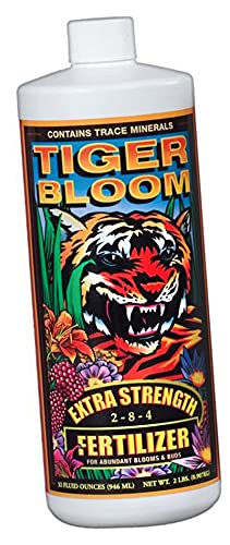 Fox Farm Tiger Bloom - Fertilizante concentrado líquido, 1 cuarto de galón