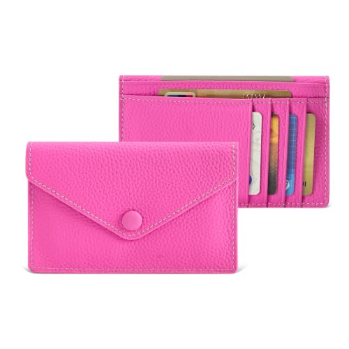 Duryarhall Small Wallets for Women Slim Leather Card Case Holder
