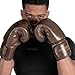 Sanabul Battle Forged Boxing Gloves for Men & Women, Kickboxing MMA, Muay Thai Gloves and Heavy Bag Training Punching & Sparring, Brown 10 oz
