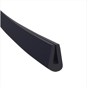 U Shape Rubber Channel Edge Trim Rubber Seal Length 10m Width 8mm to 12mm,12mmx20mmx10m