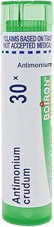 Sponsored Ad - Boiron Antimonium Crudum 30X Md 80 Pellets for Indigestion with Nausea from overeating