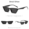 BOJOD Small Square Cat Eye sunglasses for women tr... #5