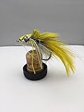 pesca mosca bass Fabulosa calidad Amarillo Natación rana señuelo de pesca con mosca para Pike Bass Trucha – verde unidades # 168d