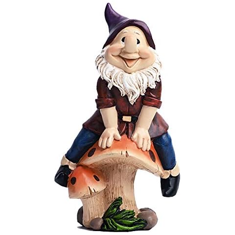 Garden Gnome Garden Ornaments Outdoor - Gnomes Garden Ornaments Christmas Decorations, Outdoor Ornaments Home Decor Accessories Statues, Outdoor Garden Ornaments Christmas for Kids Boys Girls Friends Cover