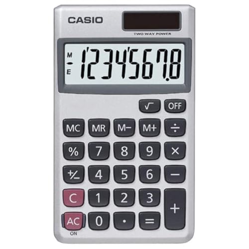 Casio SL-300SV Solar Powered Standard Function Calculator (SL-300SV)