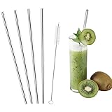 COCODE Stainless Steel Drinking Straws 10.5