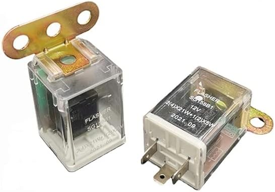 1pcs freight car electronic flasher 140 universal plug-in SG158B-12V/SG258B-24V (SG158B-12V A box of 10)