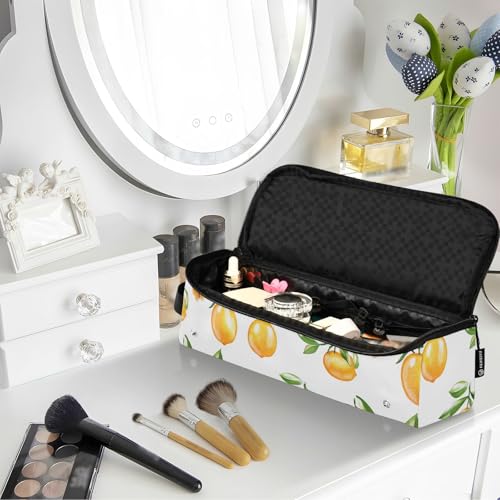 Bolsa organizadora amarilla para herramientas de cabello miniatura 6