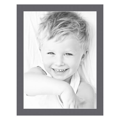 18x24 Granite/Mountain Grey Custom Mat for Picture Frame with 14x20 Opening Size (Mat Only, Frame NOT Included) - 3 Pack