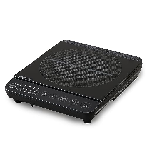 Amazon | アイリスオーヤマ 1口IHコンロ1000W IHK-T392-B ブラック
