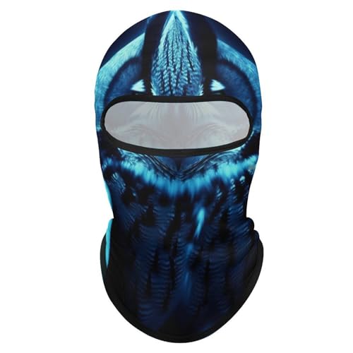 Blue Owl Balaclava Mascarilla para Cara para Hombre y Mujer Protección Solar Resistente al Aire Cubierta Completa para Senderismo, Ciclismo, Running y Conducción miniatura 7