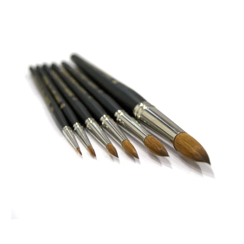 Pinceau pointu Seawhite Pure Kolinsky Taille 6 pour réussir vos détails fins sans bavure
