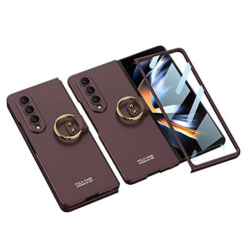 Coque Galaxy Z Fold 4 ultra-mince rigide antichoc avec protection écran intégrée