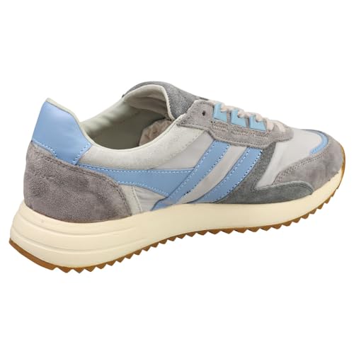 Gola Chicago Womens Fashion Trainers in Grey Blue2
