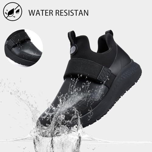 Non Slip Work Shoes for Men Food Service Waterproof Kitchen Chef Slip On Restaurant Shoes Slip Resistant Walking Sneakers Lightweight Comfortable Working Footwear4