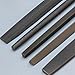 Xuyingst 5Pcs 6inch Industrial Steel Files Set Flat/Round/Half Round/Triangle/Square for Metalworking Woodworking Steel Rasp File Flat, Metallic