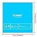 CCTREE 3D Printer Build Surface 3 Packs with 3M Sticker 3D Printer Heated Bed Sheet for Ender 3 Max/TEVO Tornado Anet E12 Monoprice Maker Pro Mk.1 Creality CR-10 CR-10S 3D Printer 310X310MM（Blue）