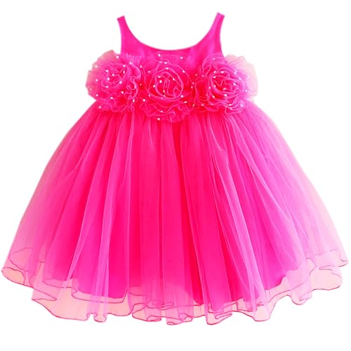 Image of Stanwells Kids Baby Net Dress for Baby Girl Birthday Summer Dress