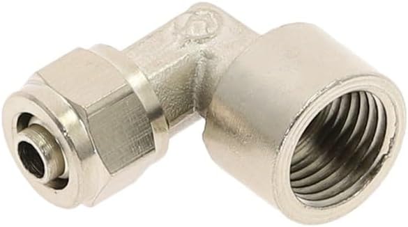 Pneumatic Air Fittings Elbow 4 6 8 10 12 14 16mm Thread 1/8 3/8 1/2" 1/4" for Hose Tube Quick Connectors Oil Pipe Fitting(KNPL8-02)