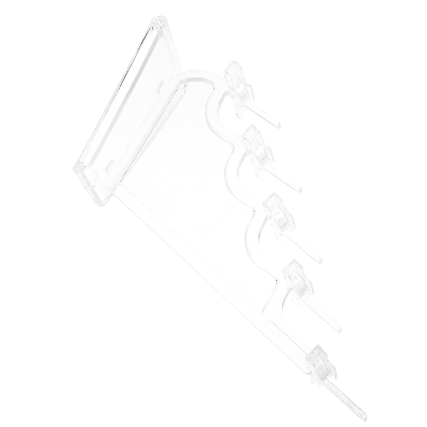 Cabilock Acrylic Sunglasses Rack Detachable Clear Eyeglasses Display Stand Multi Glasses Organizer for Home and Retail Use and Design