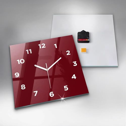 Horloge de qualité supérieure Wallfluent au mécanisme fluide et durable