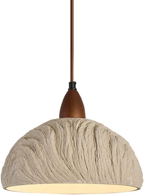 Lámpara de cemento retro rural para iluminar mesas de comedor y restaurantes minimalistas
