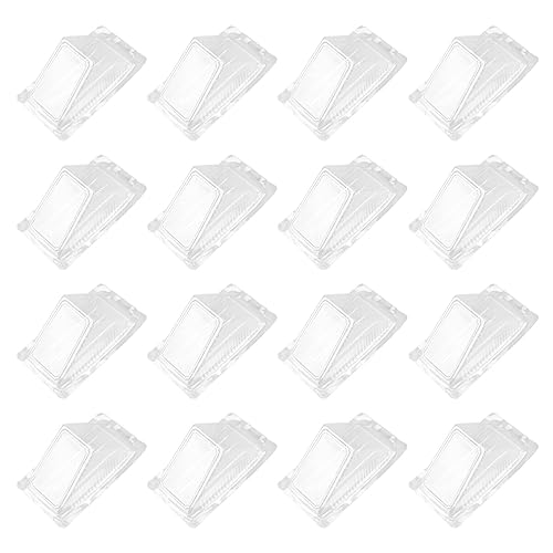Boîtes à sandwich en plastique triangulaire DOITOOL lot de 100