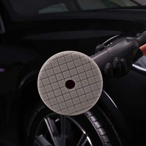 Image of SPTA PRO Blue Moderate-Cut Foam Polishing Pads, 1Pc 6 Inch 150mm Backing Plate Compound Buffing Polishing Sponge Pads for Car Buffer Polisher Compounding, Polishing and Waxing -SF602