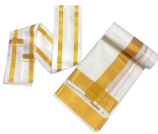2 METERS BIG BOADER FANCY LUNGI WITH GAMCHA FOR MEN AND BOYS WWG 13-image-27
