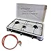Produktbild Camping Kocher Gaskocher 3 flammig Butan & Propan inkl. Schlauch & Druckminderer