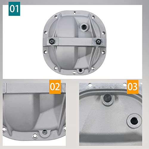 Hqpasfy HQ-QGJB18 8.8 Differential Cover Rear End Girdle System Compatible thumb #2
