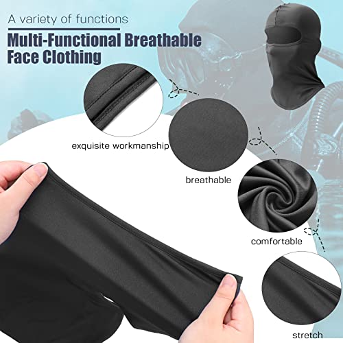 Image of 30 Pcs Balaclava Ski Face Mask Full Face Cover Mask UV Protection Cooling Neck Gaiter Summer for Men Women Winter Outdoor