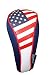 Majek USA Patriot Golf Hybrid Head Cover 3 U.S.A Neoprene Style Patriotic Headcover