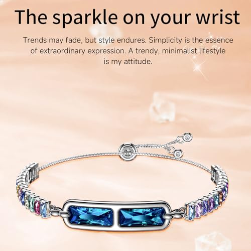 Image of Yihou Smart Bracelet for Women Fitness Tracker Jewelry Diamond Fitness Bracelet Smart Band with Heart Rate Monitor Sleep Tracker for Android iOS Black Clear