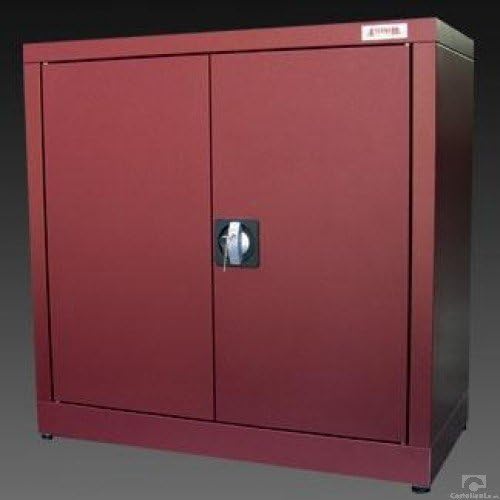 Two-Door zincoplastificato Low Cabinet 2 Doors cm. 80 x 50 x 80h
